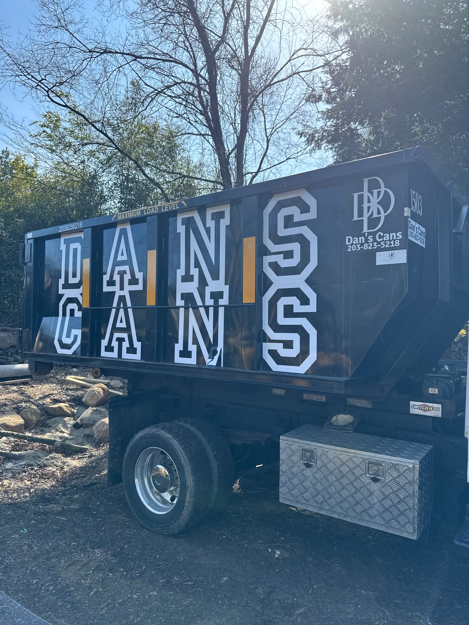 Family-owned dumpster rental service supporting a Connecticut jobsite